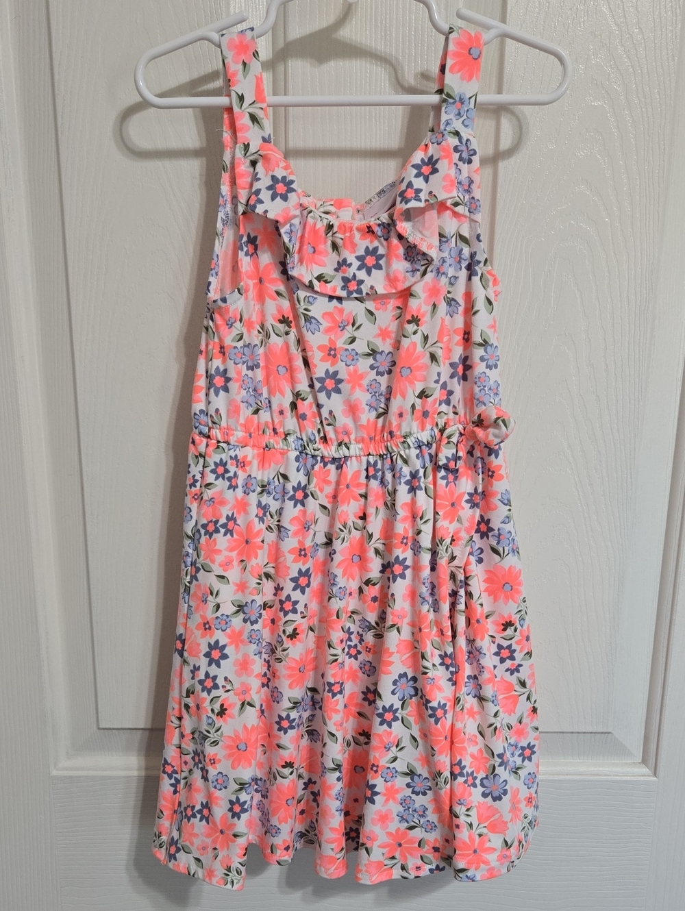 Little Lass Girls Floral Ruffle dress